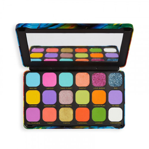 Makeup Revolution Forever Flawless Bird of Paradise Eyeshadow Palette 18 Shades